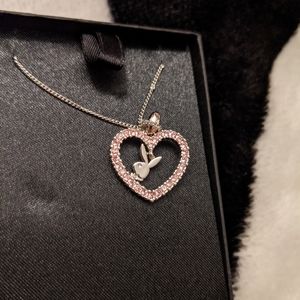 Playboy bunny necklace